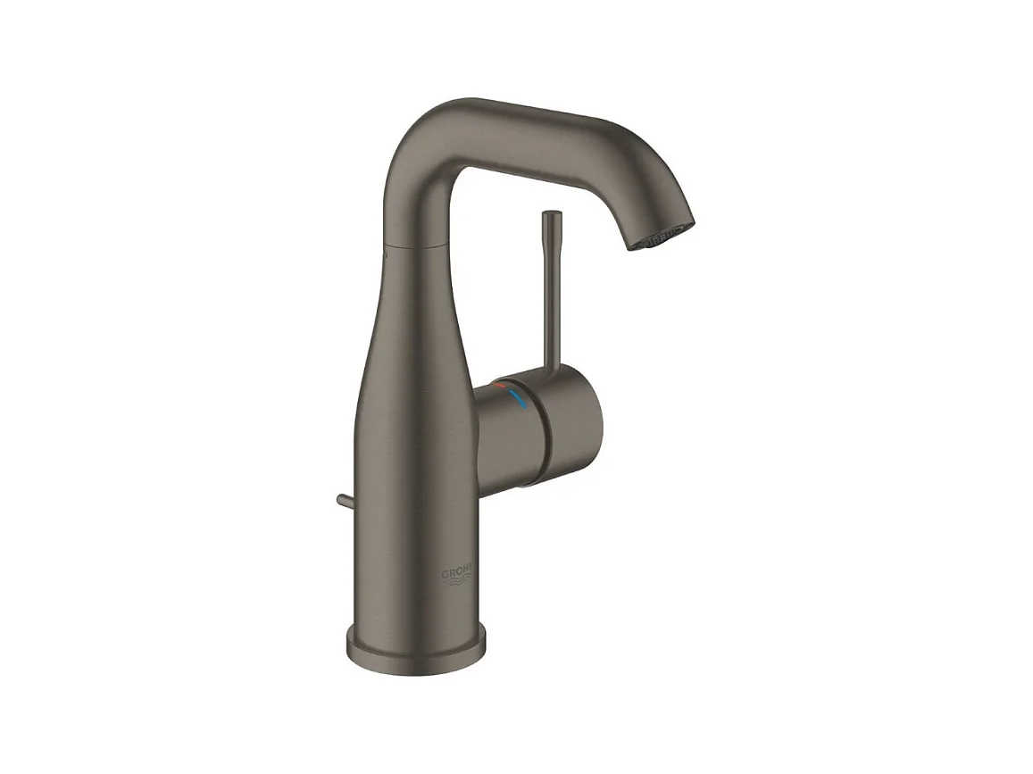 GROHE Mitigeur lavabo Essence Taille M Hard Graphite Brossé