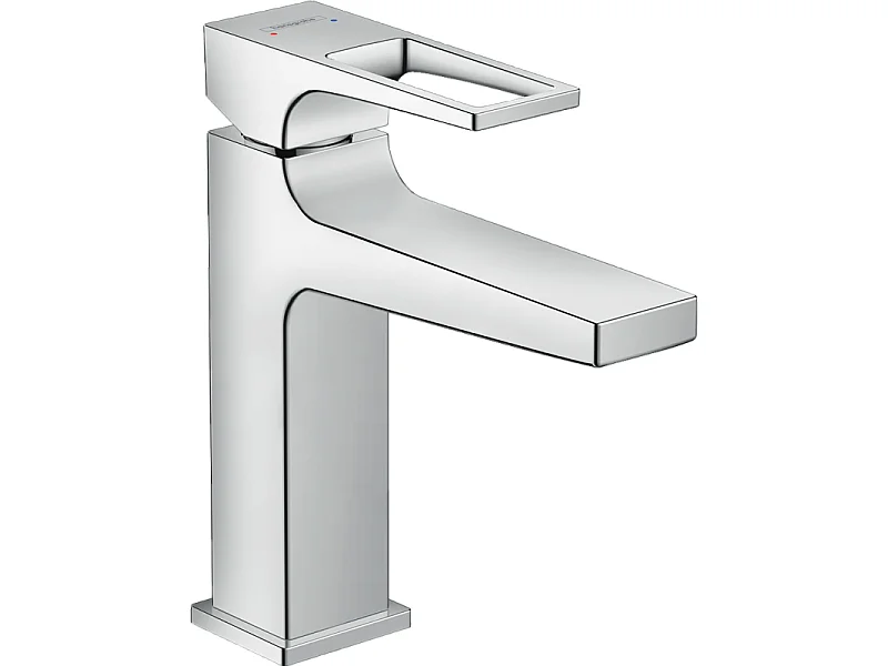HANSGROHE Metropol 110 mezclador de lavabo con maneta, con tirador y desagüe cromado