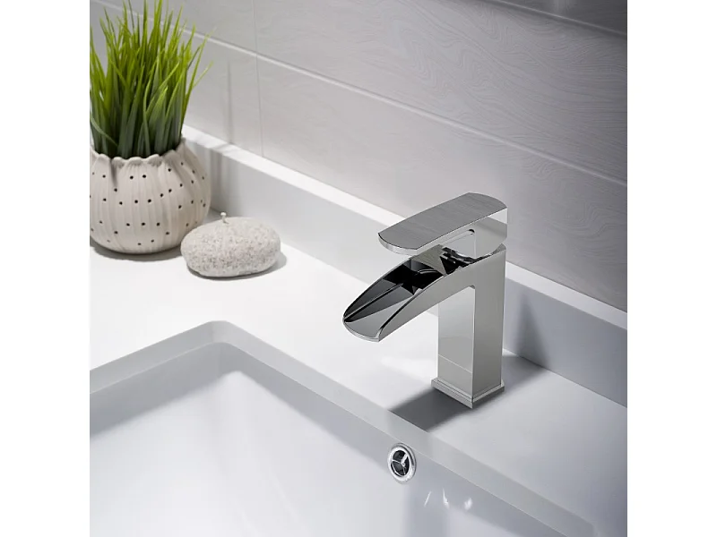 PAINI Mitigeur lavabo cascade City open fall