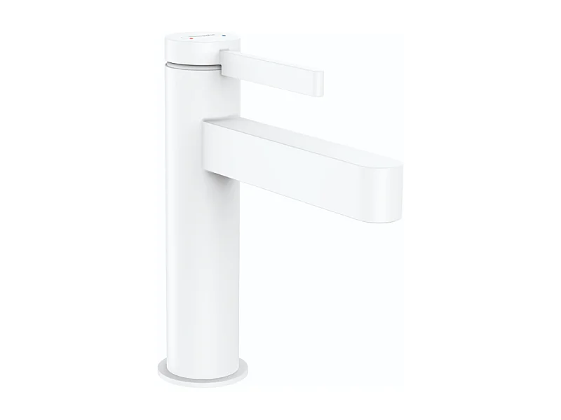 HANSGROHE Mitigeur de lavabo 110 avec tirette et vidage Finoris blanc mat