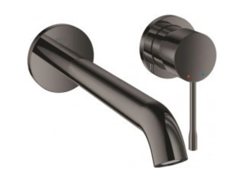 GROHE Façade Mitigeur ESSENCE 2 trous lavabo taille L saillie 230 Cool Sunrise brossé