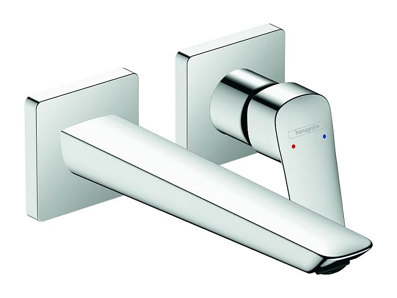 HANSGROHE Mezclador empotrado de pared para lavabo cromado