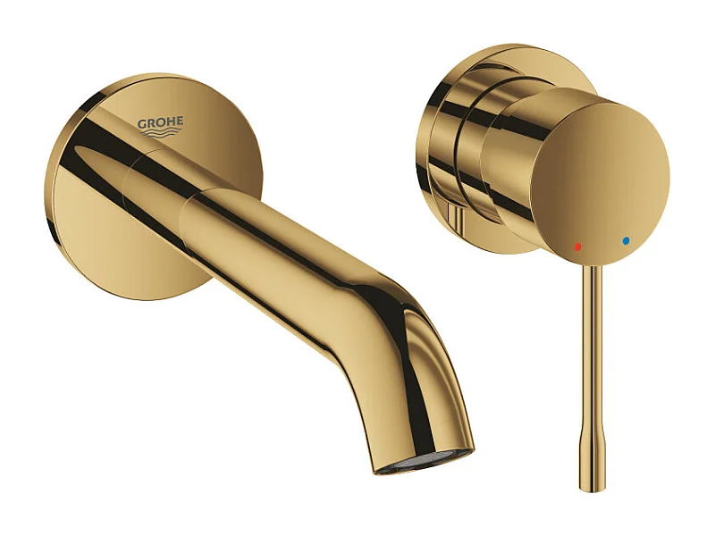 GROHE Facade Mitigeur mural lavabo Essence Taille M Cool sunrise