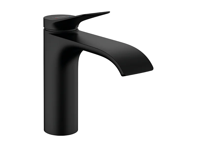 HANSGROHE Mezclador de lavabo 110 con extraíble y desagüe negro mate