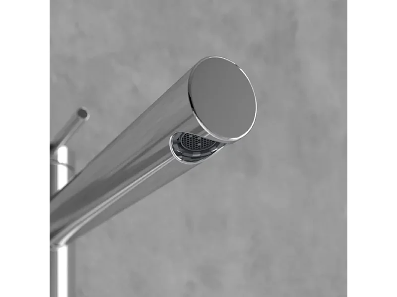 Mitigeur lavabo surélevé VILLEROY ET BOCH Loop & Friends sans tirette Chrome