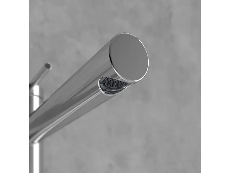 Mitigeur lavabo surélevé VILLEROY ET BOCH Loop & Friends sans tirette Chrome