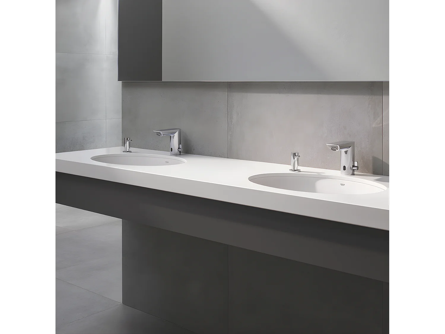 Mitigeur lavabo infrarouge GROHE Bau Cosmopolitan E