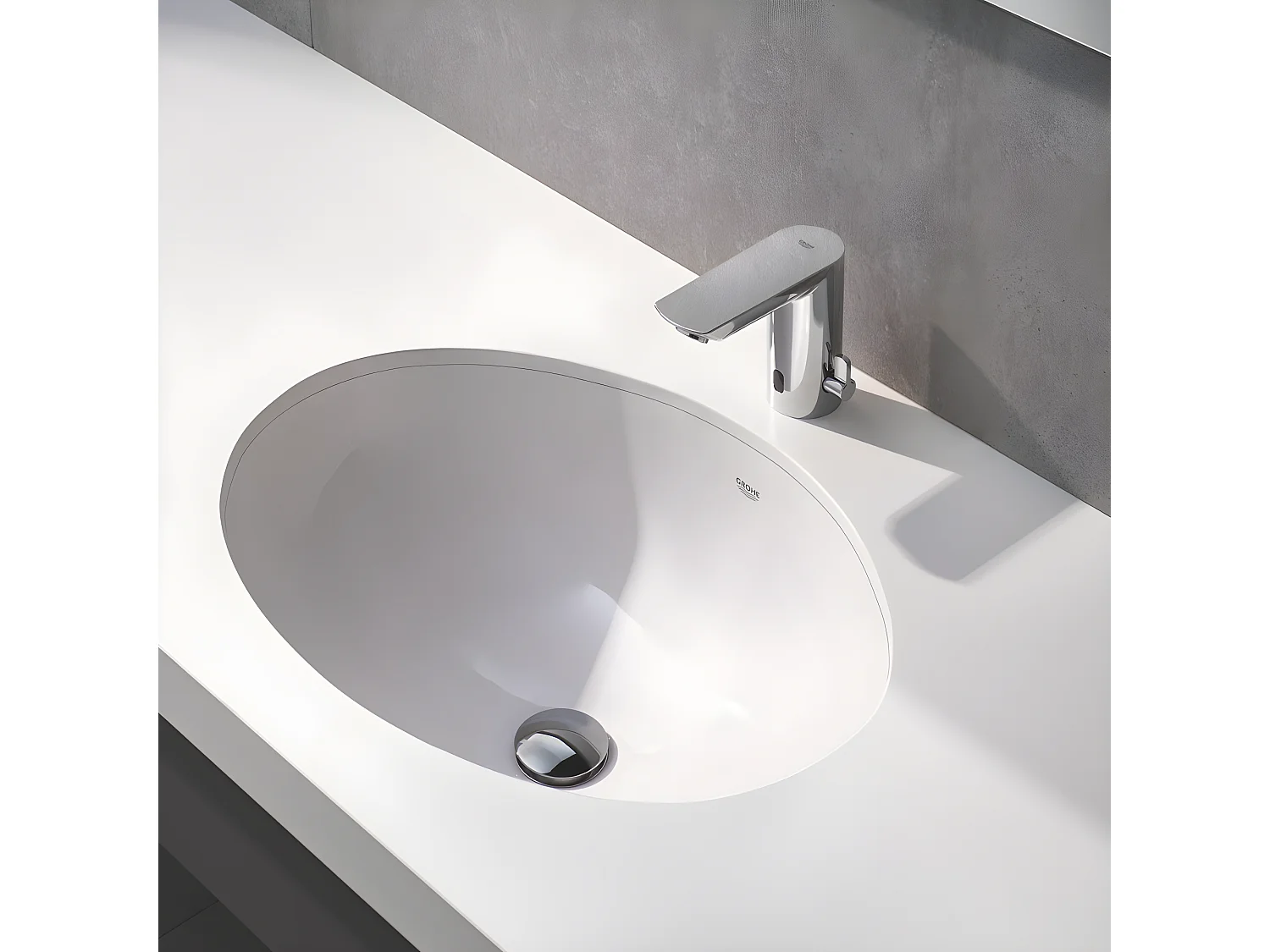 Mitigeur lavabo infrarouge GROHE Bau Cosmopolitan E