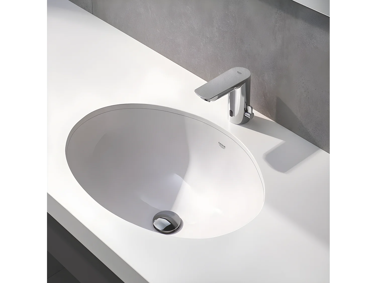 Mitigeur lavabo infrarouge GROHE Bau Cosmopolitan E