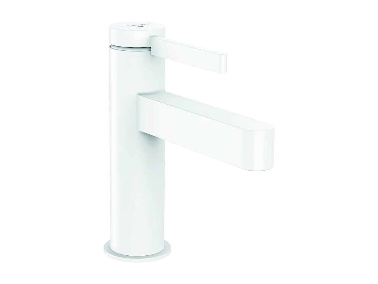 HANSGROHE Robinet de lave-mains 100 eau froide sans tirette ni vidage blanc mat Finoris