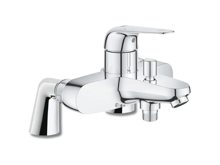 Mitigeur baignoire mécanique GROHE Bauloop avec colonnettes