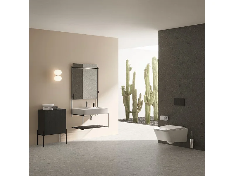 Lavabo mural VITRA Equal 60 cm avec trop plein blanc