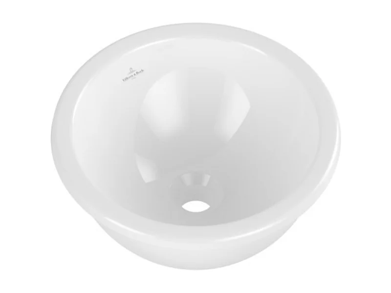 Vasque ronde 45 x 45 à encastrer VILLEROY ET BOCH Loop & Friends TitanCeram