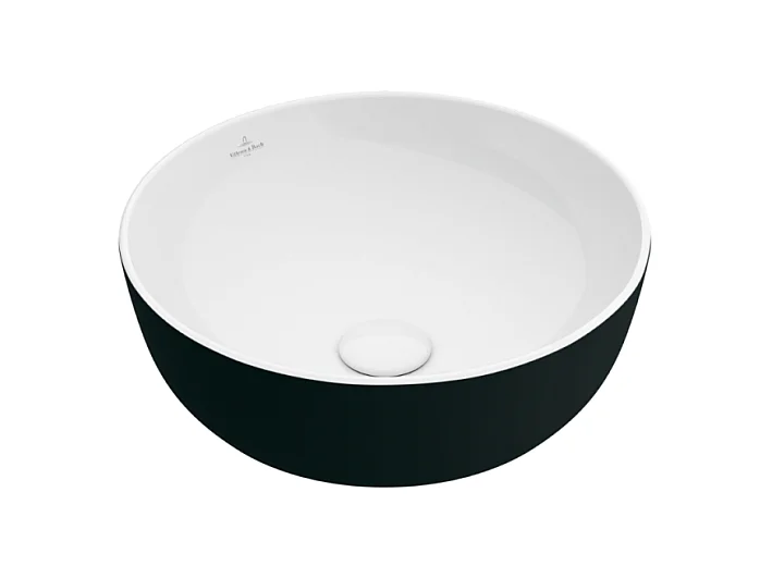 Vasque ronde à poser VILLEROY ET BOCH Artis Coal Black