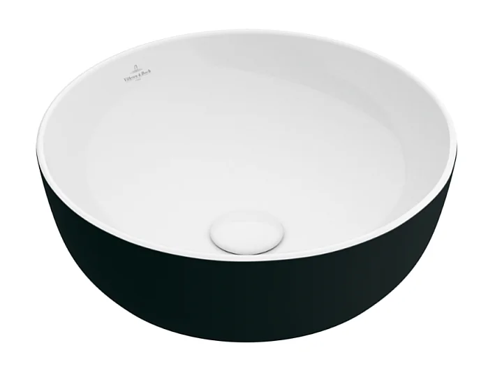 Vasque ronde à poser VILLEROY ET BOCH Artis Coal Black