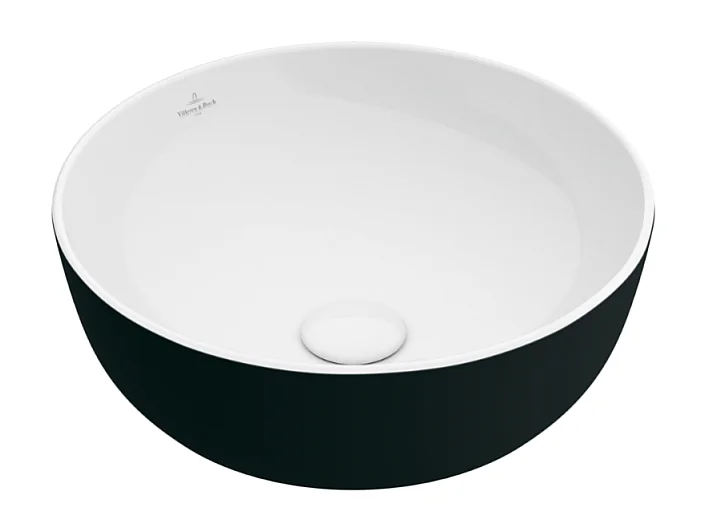 Vasque ronde à poser VILLEROY ET BOCH Artis Coal Black