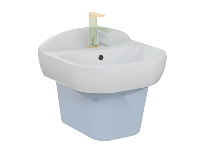 Lavabo pour enfant VITRA Sento Kids 45 cm