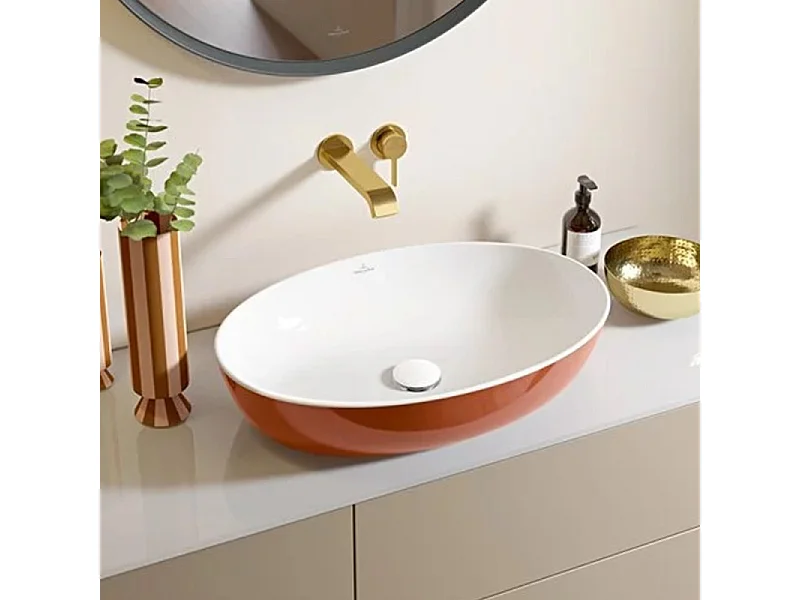 Vasque ovale à poser VILLEROY ET BOCH Artis Rouille
