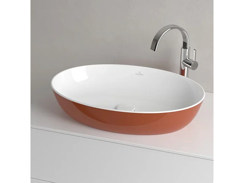 Vasque ovale à poser VILLEROY ET BOCH Artis Rouille