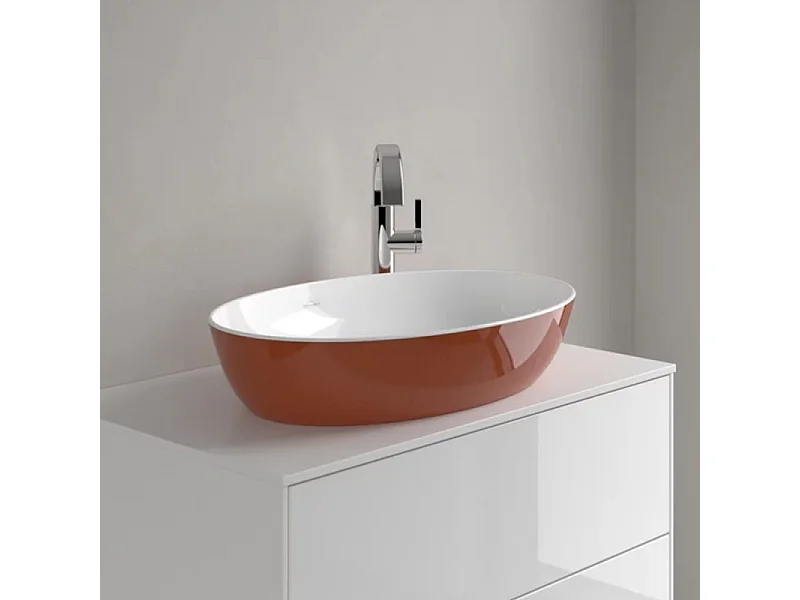 Vasque ovale à poser VILLEROY ET BOCH Artis Rouille