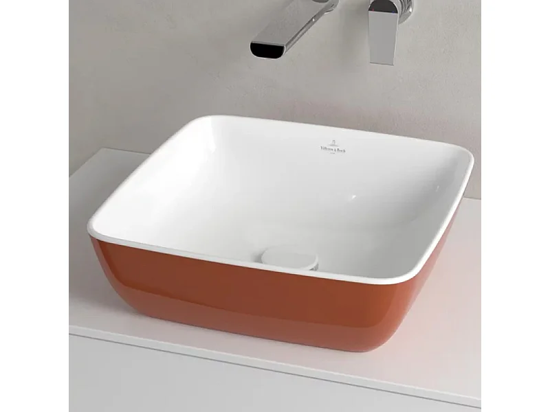 Vasque carrée à poser VILLEROY ET BOCH Artis Rouille