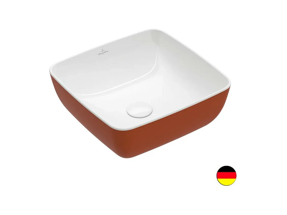 Vasque carrée à poser VILLEROY ET BOCH Artis Rouille