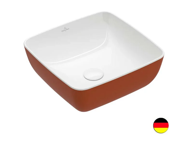 Vasque carrée à poser VILLEROY ET BOCH Artis Rouille