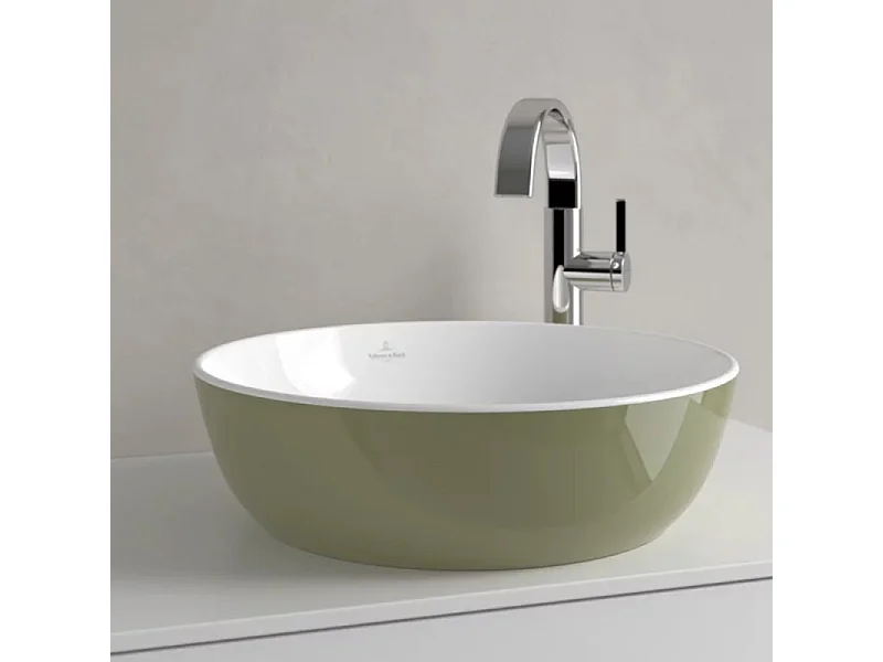 Vasque ronde à poser VILLEROY ET BOCH Artis Vert sauge