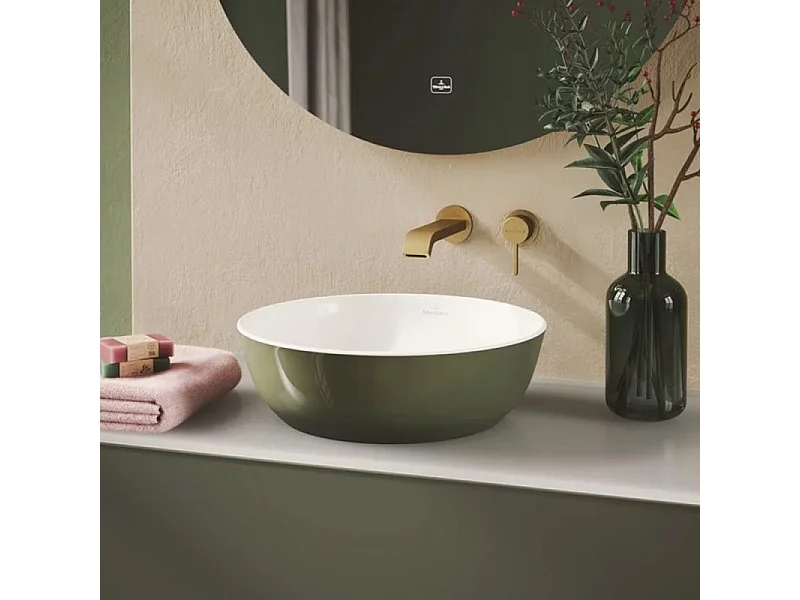 Vasque ronde à poser VILLEROY ET BOCH Artis Vert sauge