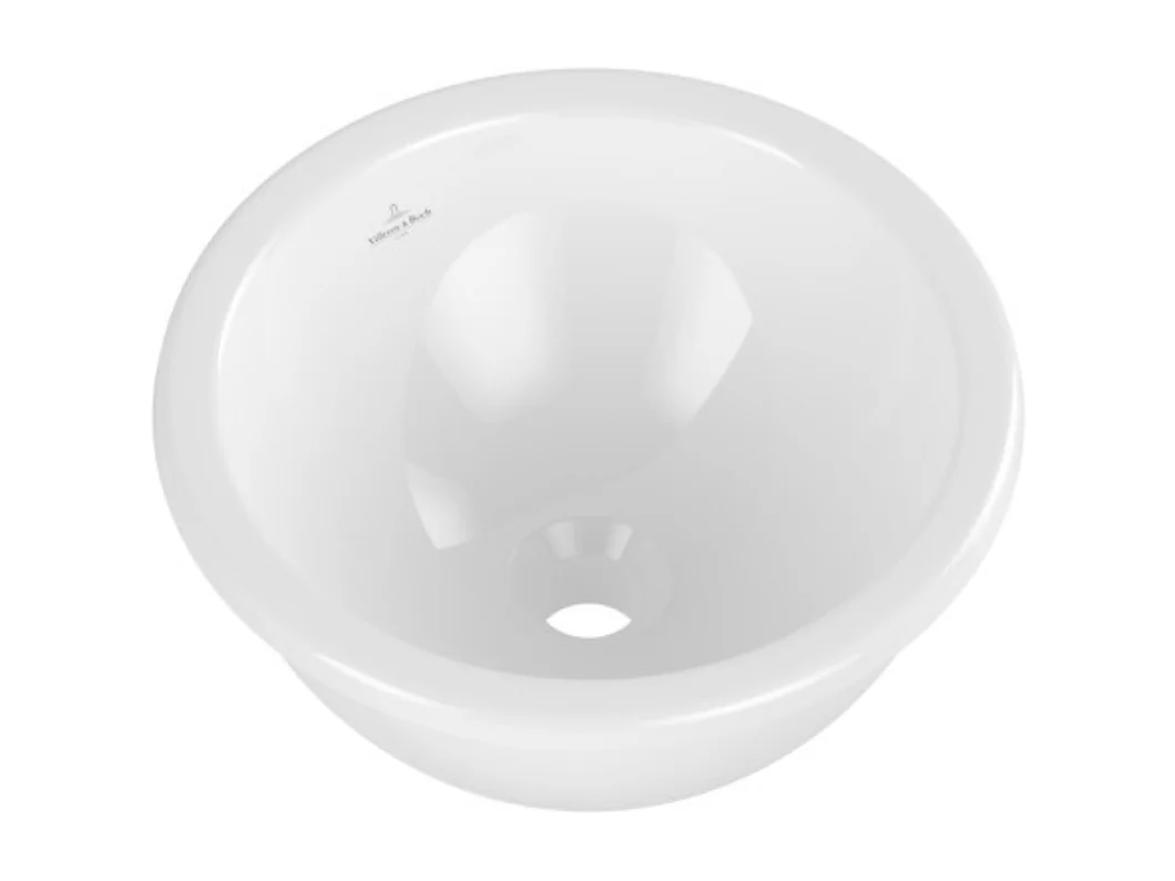 Vasque ronde 39 x 39 à encastrer VILLEROY ET BOCH Loop & Friends TitanCeram