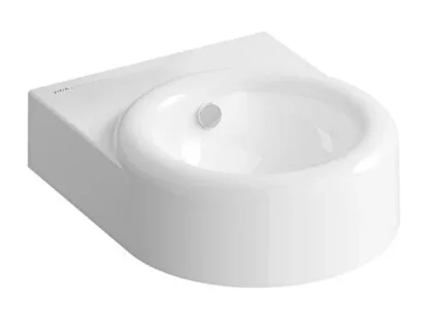 Lavabo VITRA Liquid 40 cm sans trou et avec trop-plein