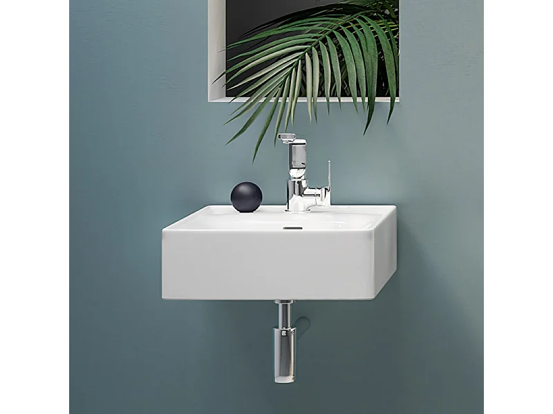 Lavabo mural VITRA Equal 40 cm avec trop plein blanc