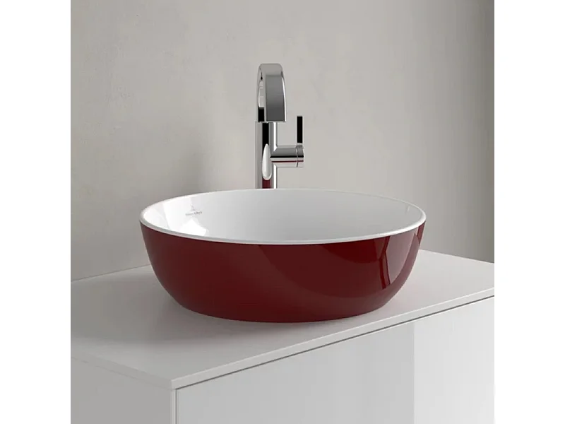 Vasque ronde à poser VILLEROY ET BOCH Artis Bordeaux
