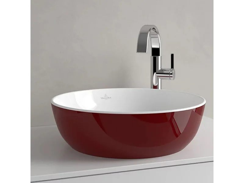 Vasque ronde à poser VILLEROY ET BOCH Artis Bordeaux