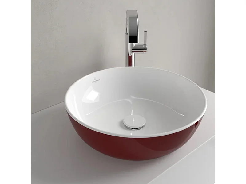 Vasque ronde à poser VILLEROY ET BOCH Artis Bordeaux