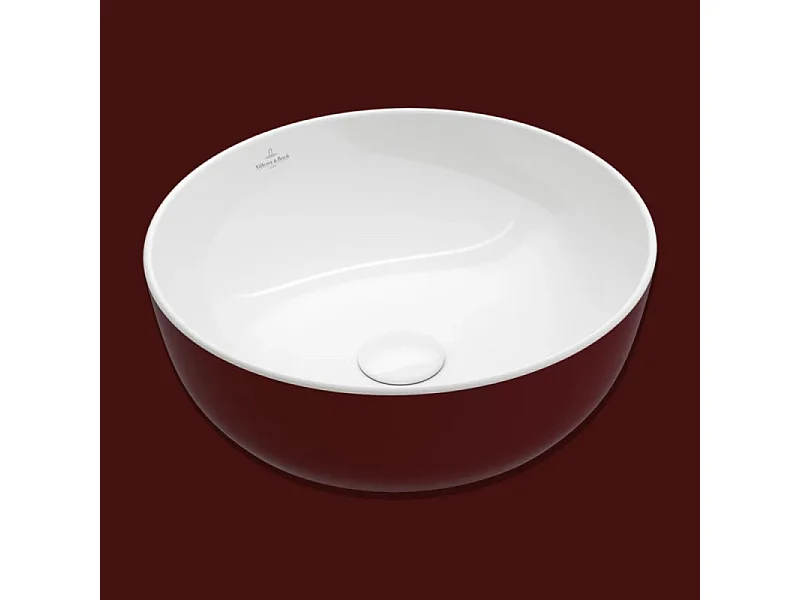Vasque ronde à poser VILLEROY ET BOCH Artis Bordeaux