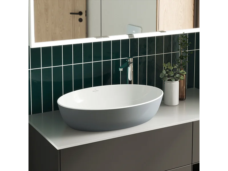 Vasque ovale à poser VILLEROY ET BOCH Artis French Linen