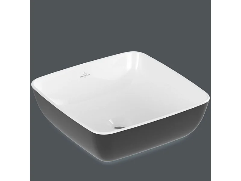 Vasque carree à poser VILLEROY ET BOCH Artis Coal Black
