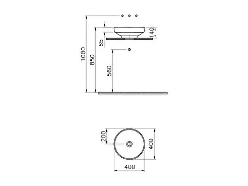 Vasque à poser VITRA Water Jewels blanc