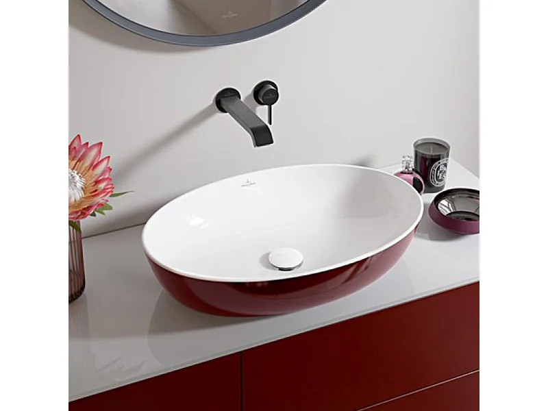Vasque ovale à poser VILLEROY ET BOCH Artis Bordeaux