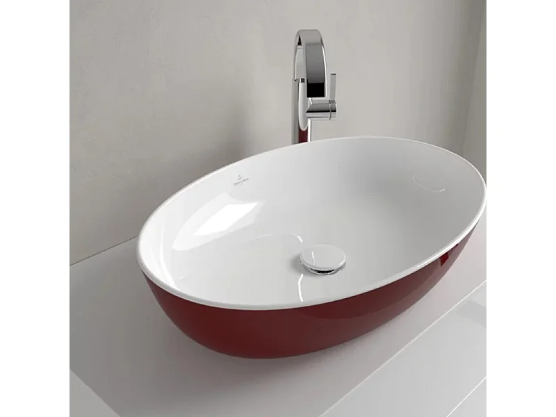Vasque ovale à poser VILLEROY ET BOCH Artis Bordeaux
