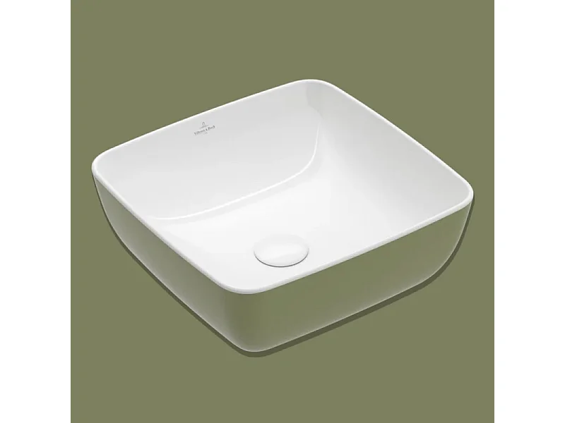 Vasque carrée à poser VILLEROY ET BOCH Artis Vert sauge