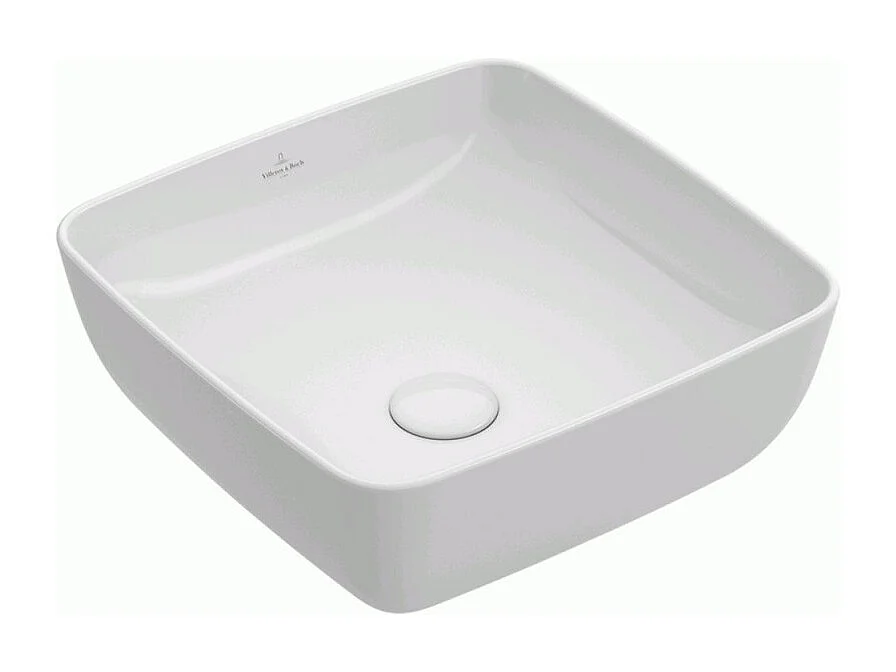 Vasque carree à poser VILLEROY ET BOCH Artis Blanc