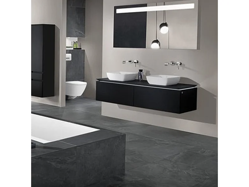 Vasque carrée à poser VILLEROY ET BOCH Artis Blanc ceramic plus