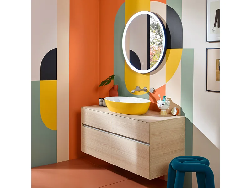 Vasque ovale à poser VILLEROY ET BOCH Artis Été indien