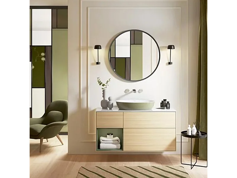 Vasque ovale à poser VILLEROY ET BOCH Artis Vert sauge