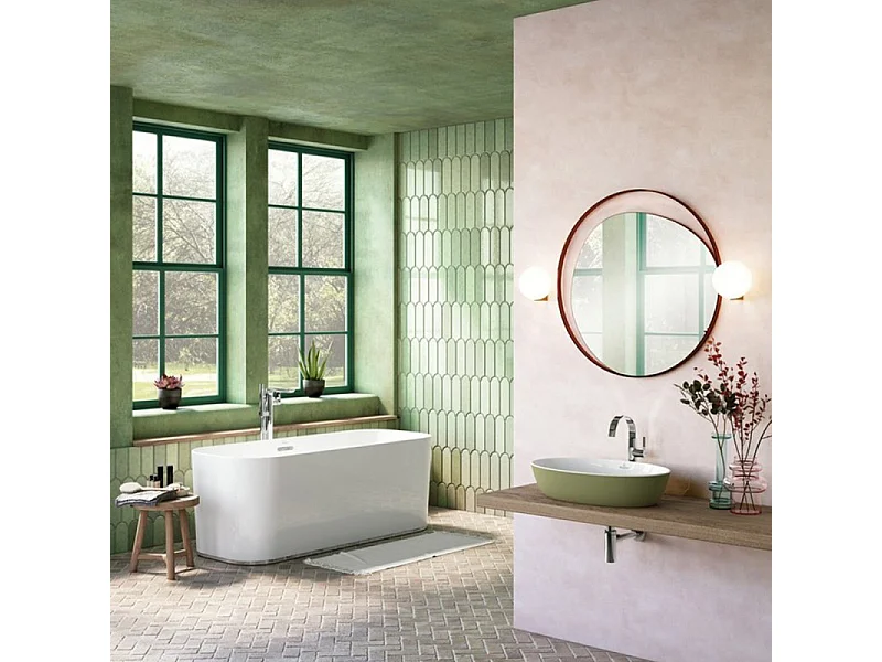 Vasque ovale à poser VILLEROY ET BOCH Artis Vert sauge