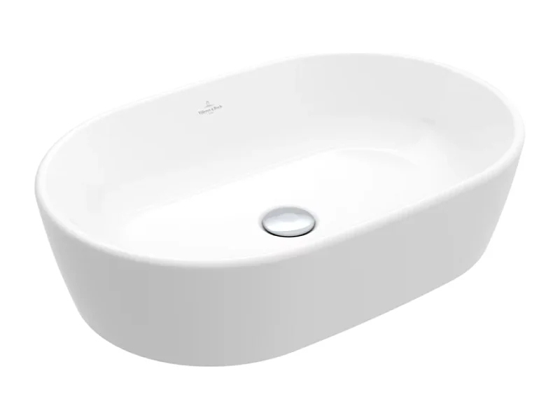 Vasque ovale à poser VILLEROY ET BOCH Architectura 60 x 40 sans trop plein