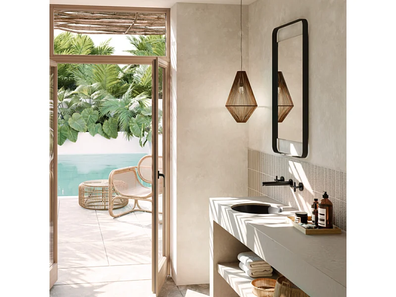 Vasque 45 x 45 ronde à poser VILLEROY ET BOCH Loop & Friends TitanCeram blanche sans trop plein