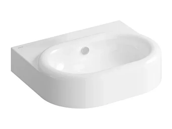 Lavabo VITRA Liquid 60 cm sans trou et avec trop-plein